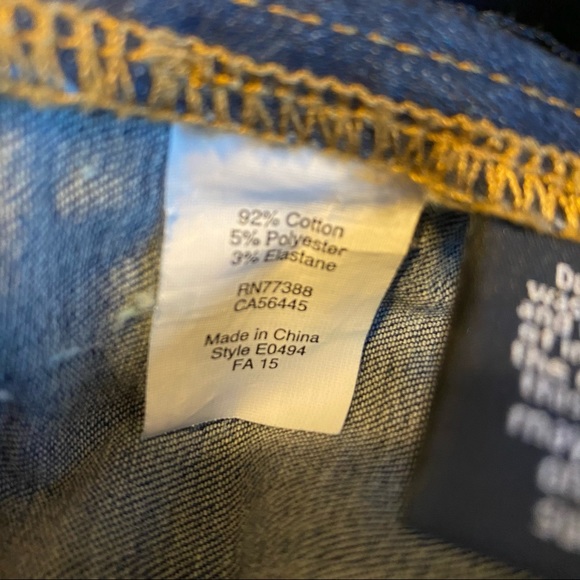 MADEWELL 10" High-Rise Skinny Jeans Sailor Edition - Picture 8 of 10